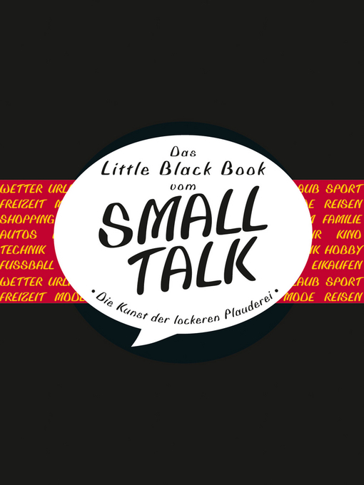 Cover image for Das Little Black Book vom Smalltalk